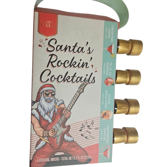 The Modern Gourmet Other - The Modern Gourmet Last Call Santa's Rockin' Cocktails Gift Set New Sealed